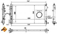 53777 NRF - CHŁODNICA WODY OPEL VAUXHALL INSIGNIA 08-