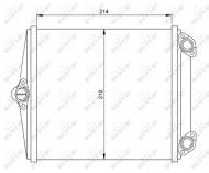 54248 NRF - NAGRZEWNICA MERCEDES S-CLASS W126 79- 