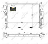 55325 NRF - CHŁODNICA WODY MERCEDES CL500 99- 