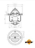 725134 NRF - TERMOSTAT 