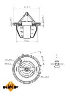 725196 NRF - TERMOSTAT 