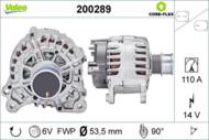 200289 VALEO - ALTERNATOR REGENEROWANY - CORE-FLEX 