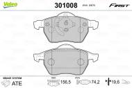 301008 VALEO - KLOCKI HAMULCOWE FIRST SEAT ALHAMBRA (3/1996>5/2000)