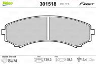 301518 VALEO - KLOCKI HAMULCOWE FIRST MITSUBISHI SHOGUN 4 (9/2006>)