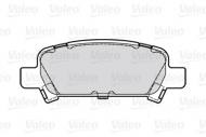 301895 VALEO - KLOCKI HAMULCOWE FIRST SUBARU IMPREZA 2.0 10.98 - 08.03