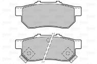 598437 VALEO - KLOCKI HAMULCOWE HONDA CRX 1.6 BENZ. 3/1992->12/1998