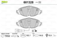601328 VALEO - KLOCKI HAMULCOWE SEAT LEON 2.0 DIESEL 11/2012->/
