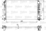 734926 VALEO - CHŁODNICA WODY MERCEDES SPRINTER 2.2 DIESEL 2/2008>/