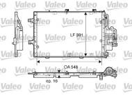 817609 VALEO - CHŁODNICA KLIMATYZACJI VAUXHALL COMBO 1.6 LPG 10/2001>6/2004