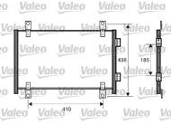 818018 VALEO - CHŁODNICA KLIMATYZACJI PEUGEOT BOXER 2.2 DIESEL 1/2002>6/200