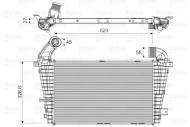 818328 VALEO - INTERCOOLER VALEO 