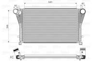 818347 VALEO - INTERCOOLER VALEO 