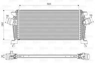 818565 VALEO - INTERCOOLER VALEO 