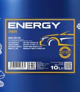 5W-30 10L 7511-10 MANNOL - OLEJ SILNIKOWY 5W-30 10L 7511 MANNOL ENERGY