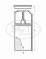 SB2313 SCT - FILTR POWIETRZA TOYOTA PRIUS 1.5I 05- 