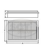 SB261 SCT - FILTR POWIETRZA FIAT UNO 1.1 89-92 