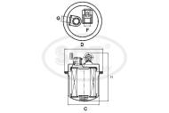 ST359 SCT - FILTR PALIWA HONDA ACCORD V 2.0/2.3 93-9