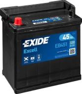 EB451 EXIDE - AKUMULATOR 45AH/300A L+ 45AH/190  237*128*225            WYM