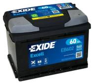 EB602 EXIDE - AKUMULATOR EXIDE EXCELL P+ 60AH/540A 