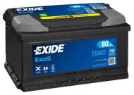 EB802 EXIDE - AKUMULATOR EXIDE EXCELL P+ 80AH/700A 