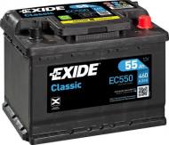 EC550 EXIDE - AKUMULATOR EXIDE CLASSIC P+ 55AH/460 