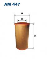 AM447/1 FILTRON - FILTR POWIETRZA 