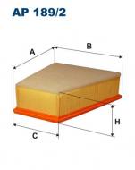 AP189/2 FILTRON - FILTR POWIETRZA 