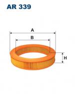 AR339 FILTRON - FILTR POWIETRZA 