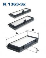 K1363-3X FILTRON - FILTR KABINY 