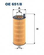 OE651/8 FILTRON - FILTR OLEJU 