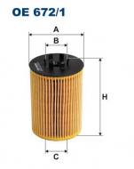 OE672/1 FILTRON - FILTR OLEJU 