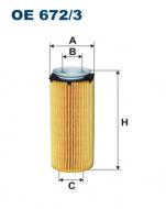 OE672/3 FILTRON - FILTR OLEJU 