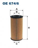 OE674/6 FILTRON - FILTR OLEJU 