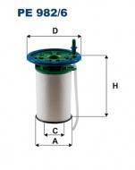 PE982/6 FILTRON - FILTR PALIWA 2.0 HDI 