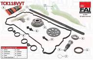 TCK118VVT FAI - ZESTAW ŁAŃCUCHA ROZRZĄDU CITROEN MINI PE