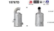 15787D ORION AS - Katalizator CITROEN C3 1.4TD HDI diesel 