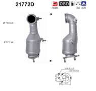 21772D ORION AS - Katalizator OPEL ANTARA 2.0 TD DPF diesel