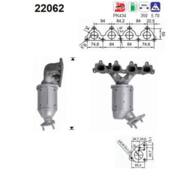 22062 ORION AS - Katalizator HONDA CIVIC 1.5I VTEC-E 16V 5P benzyna