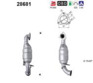 28681 ORION AS - Katalizator CITROEN C4 1.6i THP 16V benzyna