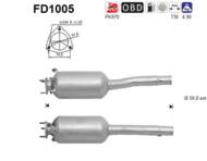 FD1005 ORION AS - Filtr DPF FIAT DOBLO 1.3TD JTD diesel 