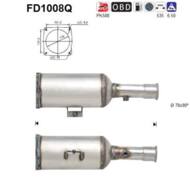 FD1008Q ORION AS - Filtr DPF FIAT ULYSSE 2.2TD 128CV diesel