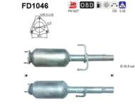 FD1046 ORION AS - Filtr DPF FIAT 500 1.3MJTD diesel 