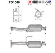 FD1060 ORION AS - Filtr DPF JEEP COMMANDER 3.0TD diesel 