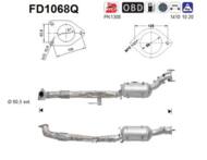 FD1068Q ORION AS - Filtr DPF NISSAN MURANO 2.5TD DCI diesel