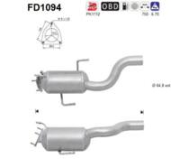 FD1094 ORION AS - Filtr DPF VOLKSWAGEN TOUAREG 3.0TDI V6 2 diesel