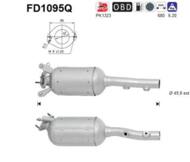FD1095Q ORION AS - Filtr DPF RENAULT MEGANE 2.0TD DCI diesel