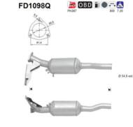 FD1098Q ORION AS - Filtr DPF AUDI A6 QUATTRO 3.0TDI V6 24V diesel