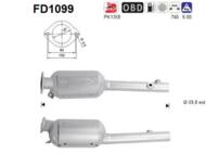 FD1099 ORION AS - Filtr DPF RENAULT LAGUNA 2.0TD DCI diesel