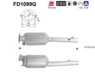 FD1099Q ORION AS - Filtr DPF RENAULT LAGUNA 2.0TD DCI diesel