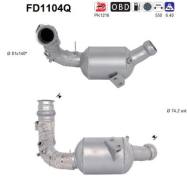 FD1104Q ORION AS - Filtr DPF MERCEDES CLS 350TD Cdi diesel 